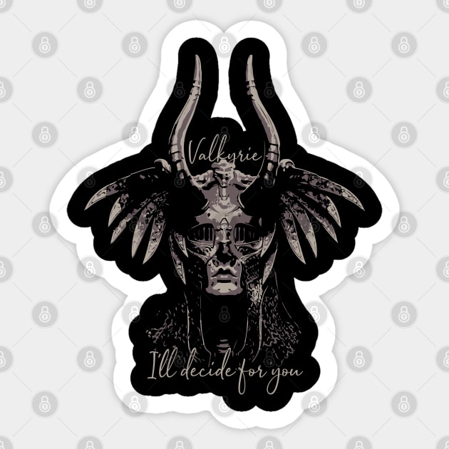 Valkyrie Sticker by IamValkyrie